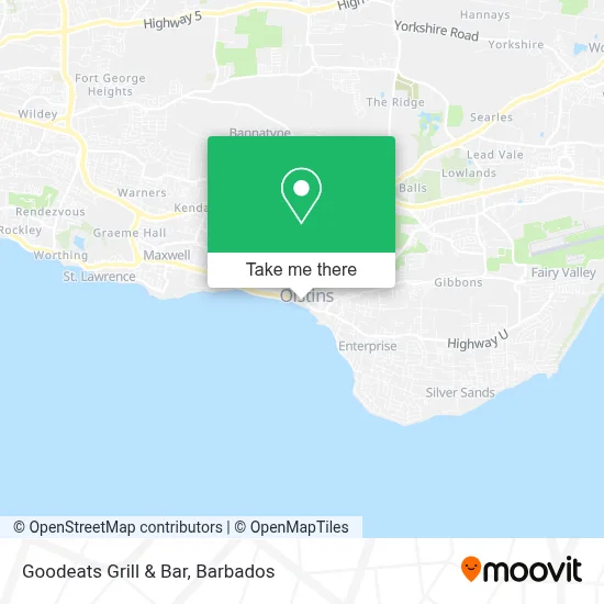 Goodeats Grill & Bar map