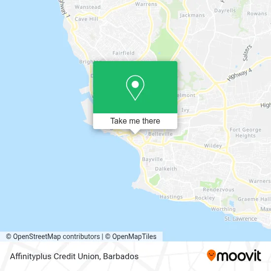 Affinityplus Credit Union map