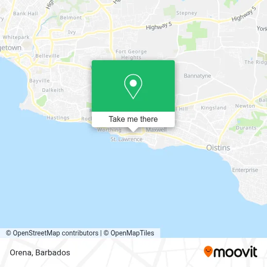 Orena map
