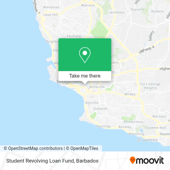 Student Revolving Loan Fund map
