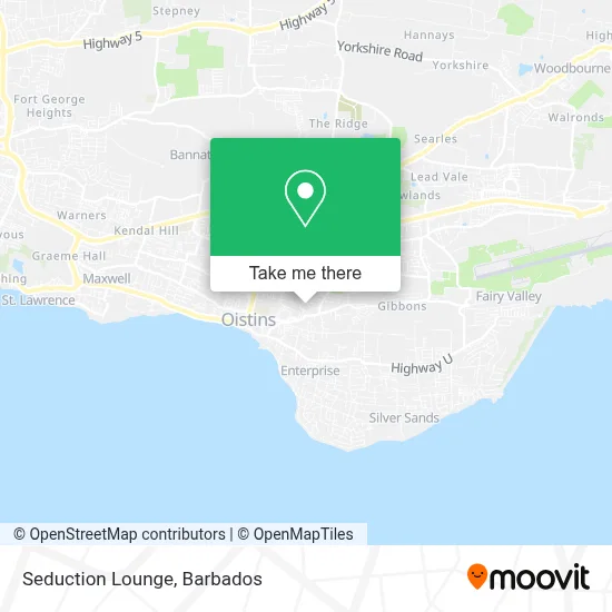 Seduction Lounge map