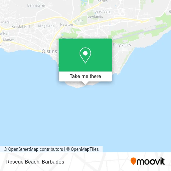 Rescue Beach map