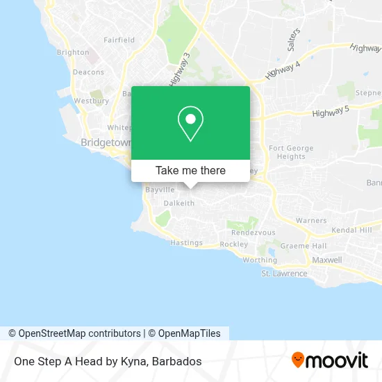 One Step A Head by Kyna map