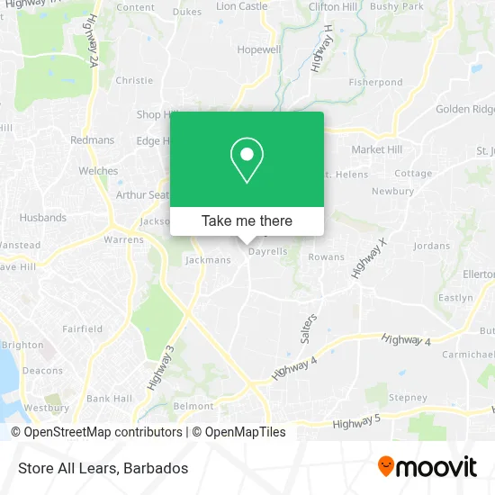 Store All Lears map