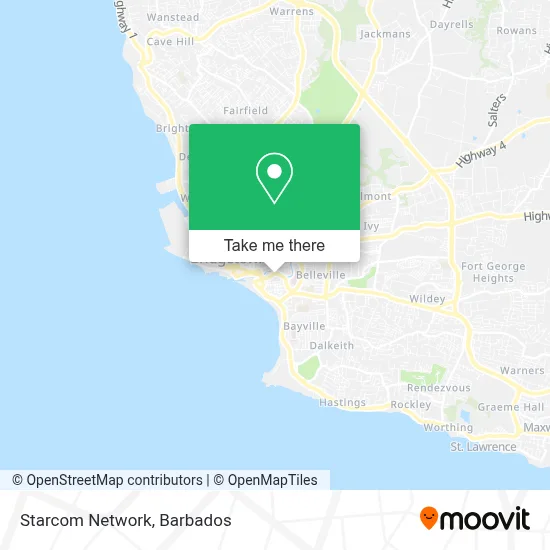 Starcom Network map