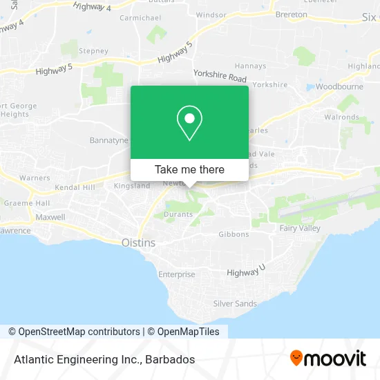Atlantic Engineering Inc. map