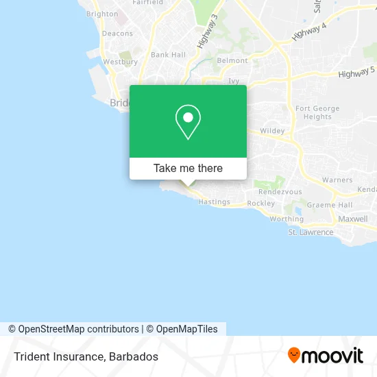 Trident Insurance map