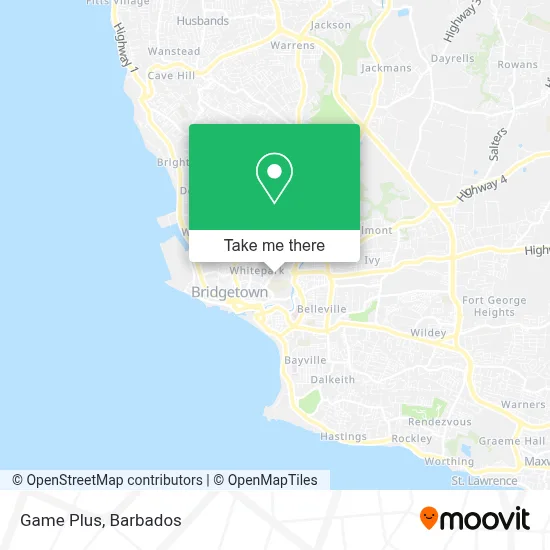 Game Plus map