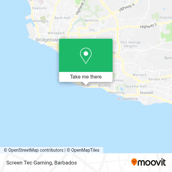 Screen Tec Gaming map
