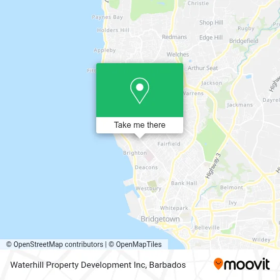 Waterhill Property Development Inc map