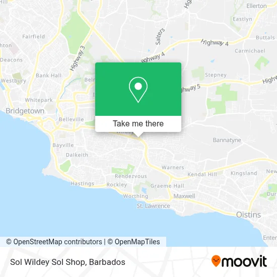Sol Wildey Sol Shop map