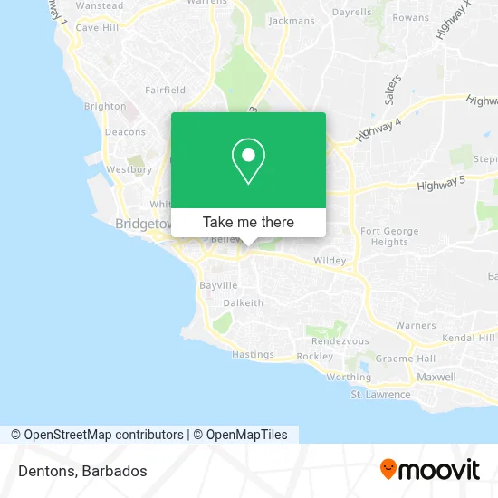 Dentons map