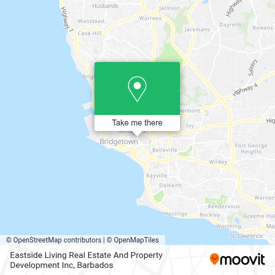 Eastside Living Real Estate And Property Development Inc map