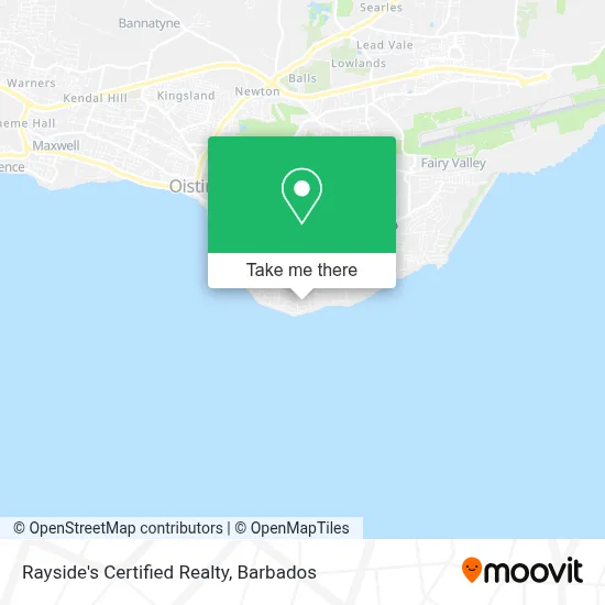 Rayside's Certified Realty map