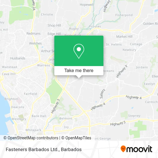 Fasteners Barbados Ltd. map