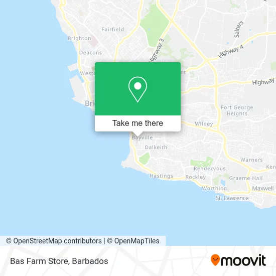 Bas Farm Store map