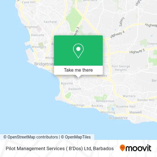 Pilot Management Services ( B'Dos) Ltd map