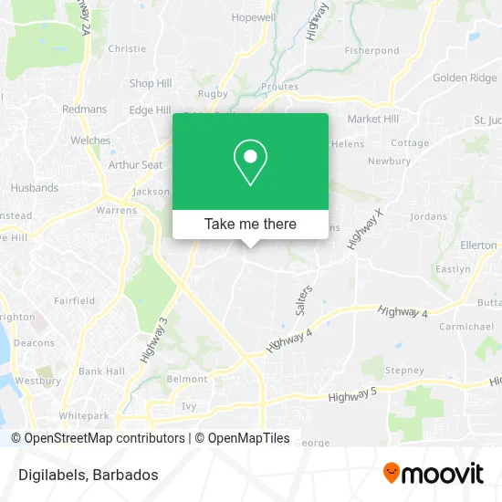 Digilabels map