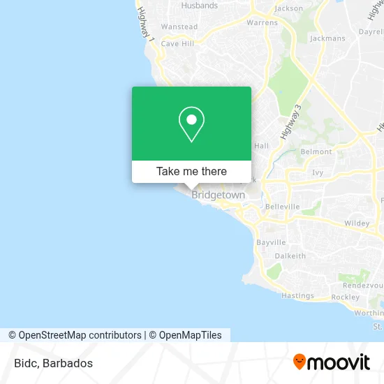 Bidc map