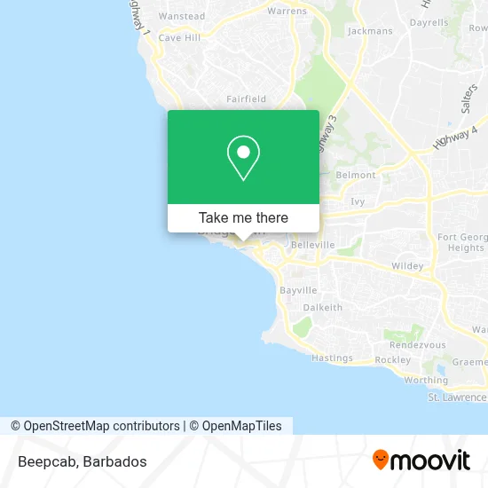 Beepcab map