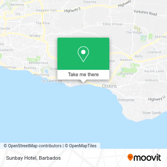 Sunbay Hotel map