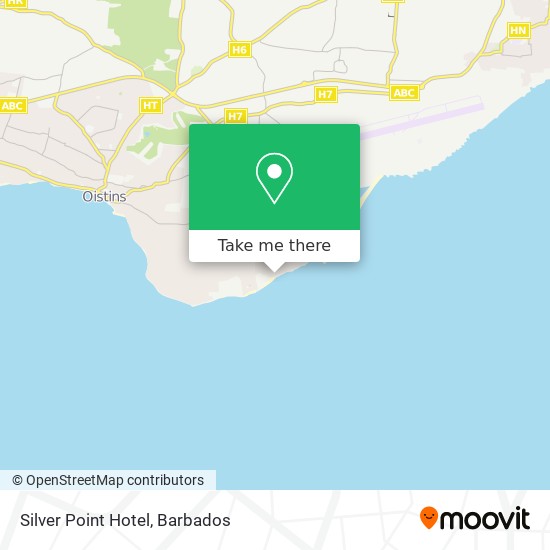 Silver Point Hotel map