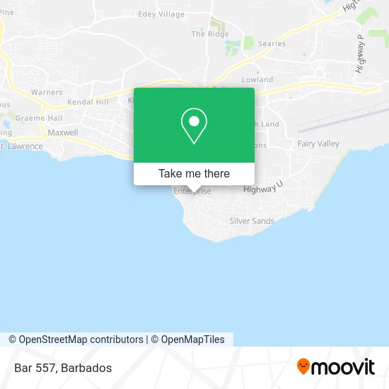 Bar 557 map