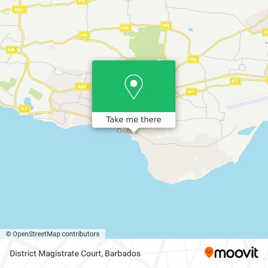 District Magistrate Court map