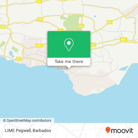 LIME Pegwell map