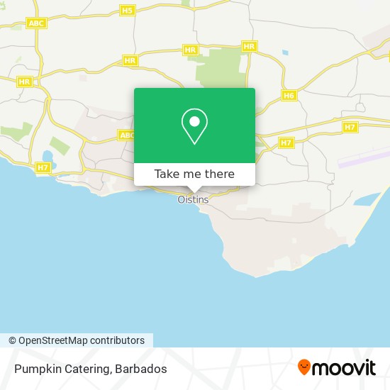 Pumpkin Catering map