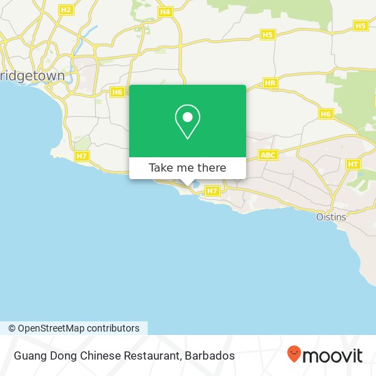 Guang Dong Chinese Restaurant map