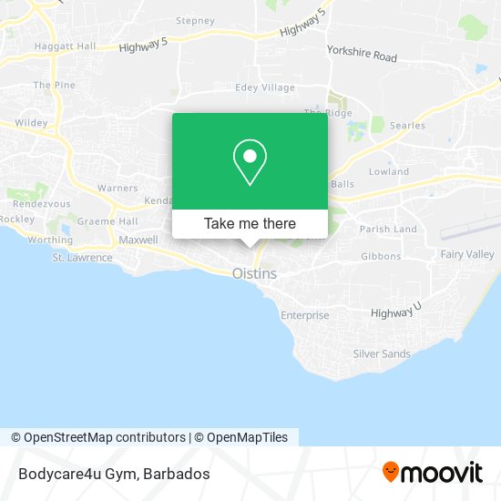 Bodycare4u Gym map