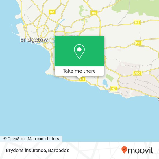 Brydens insurance map