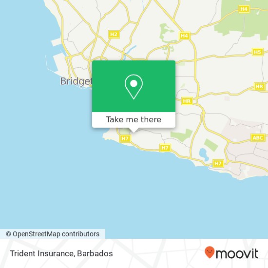Trident Insurance map