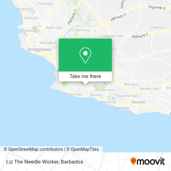 Liz The Needle Worker map