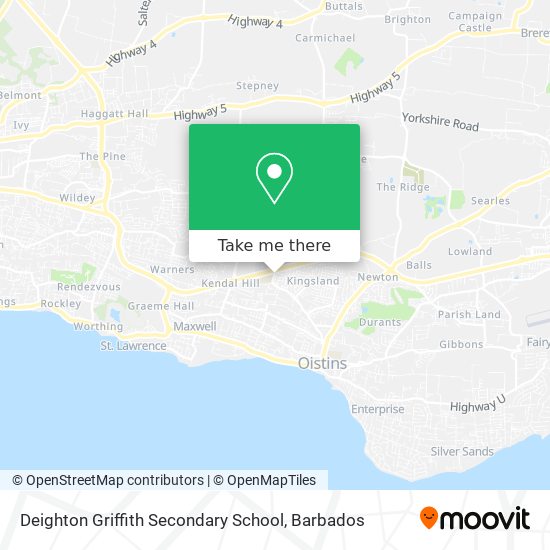 Deighton Griffith Secondary School map