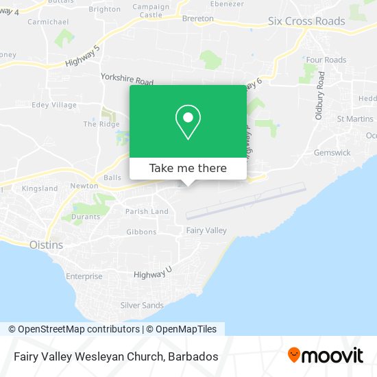 Fairy Valley Wesleyan Church map