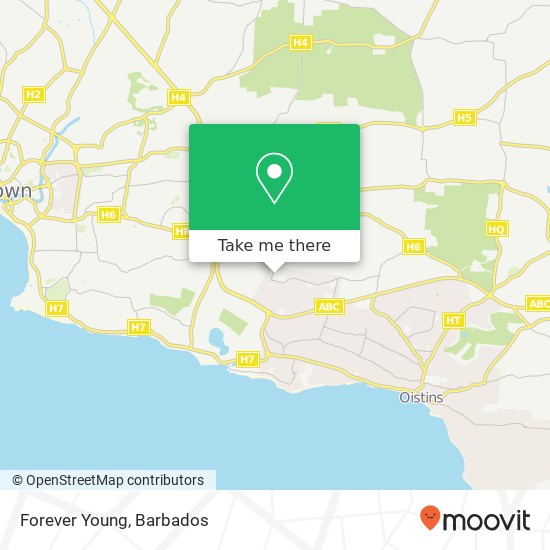 Forever Young map