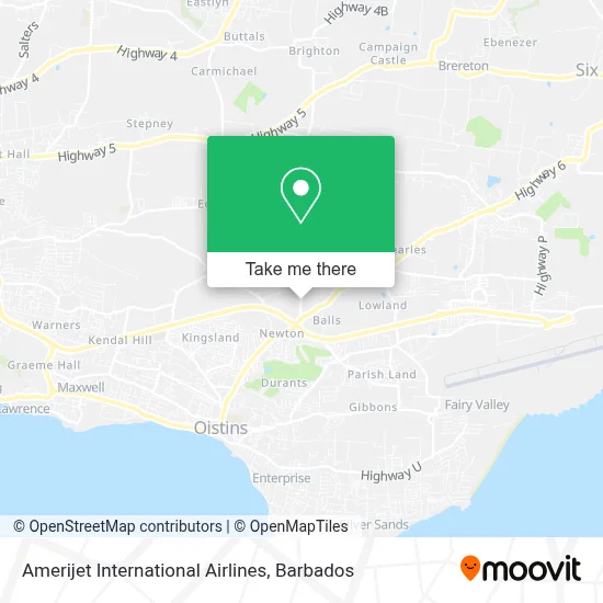 Amerijet International Airlines map
