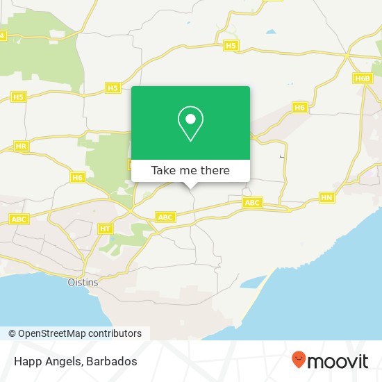 Happ Angels map