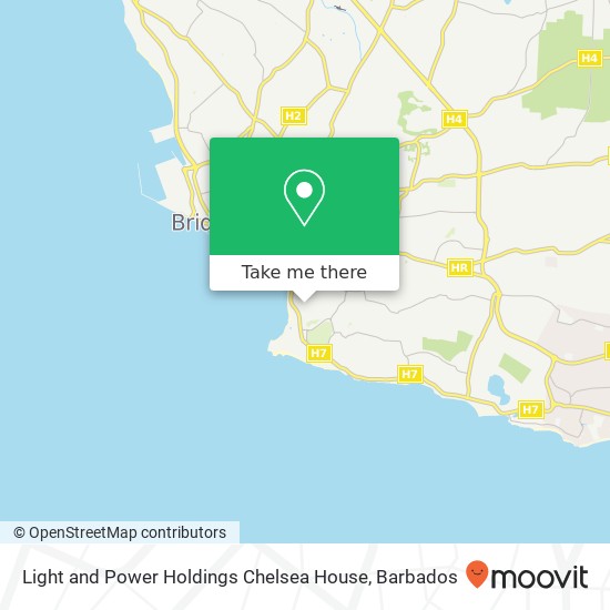 Light and Power Holdings Chelsea House map