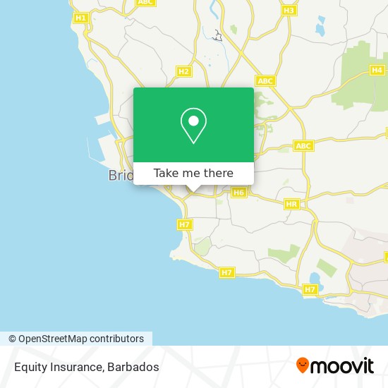 Equity Insurance map