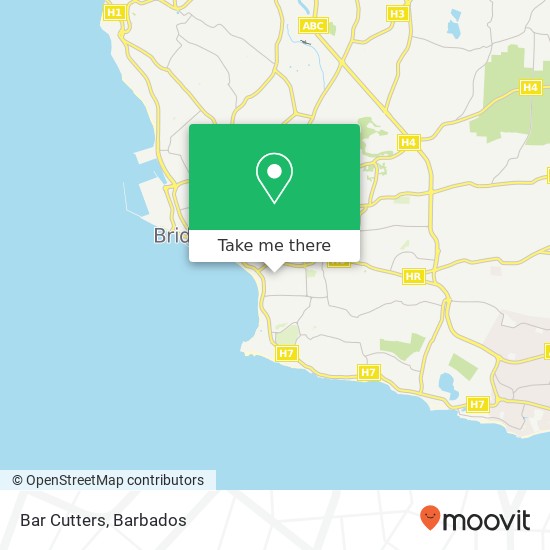 Bar Cutters map