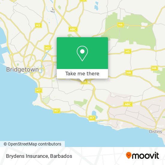 Brydens Insurance map