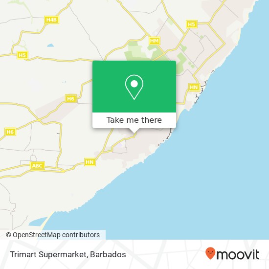 Trimart Supermarket map