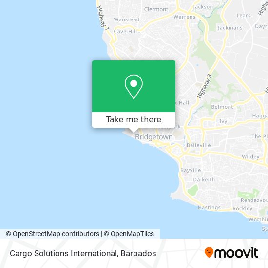 Cargo Solutions International map