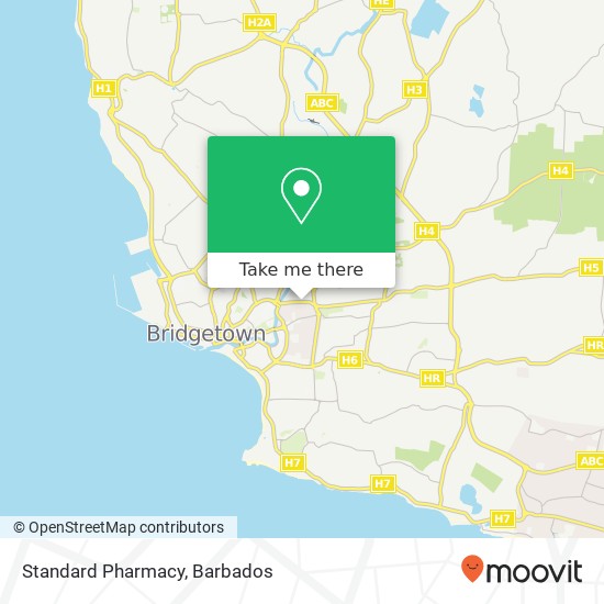 Standard Pharmacy map