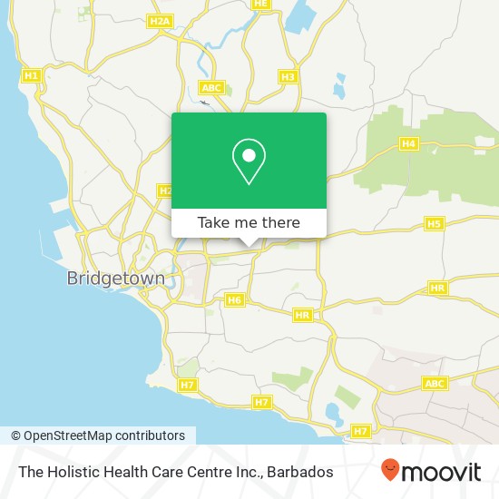 The Holistic Health Care Centre Inc. map