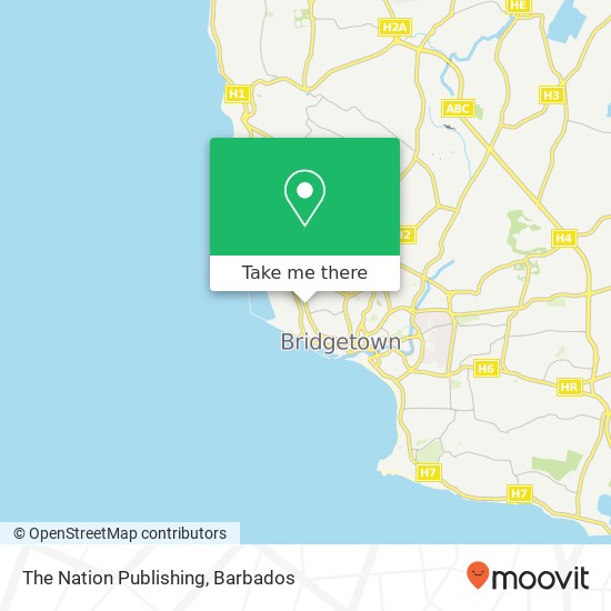 The Nation Publishing map