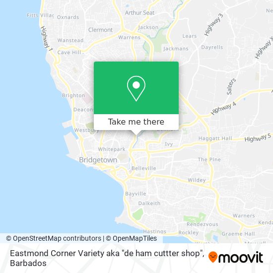 Eastmond Corner Variety aka "de ham cuttter shop" map